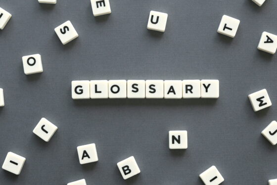 Check out our Glossary of Terms!